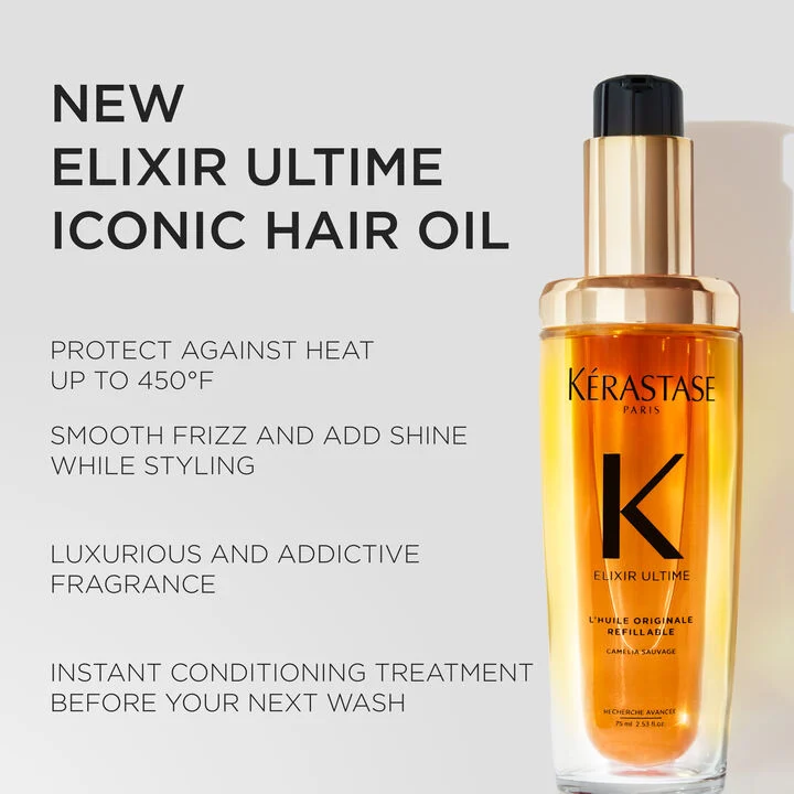 Elixir Ultime Refillable Hydrating Hair Oil 10 Elixir Ultime Refillable Hydrating Hair Oil