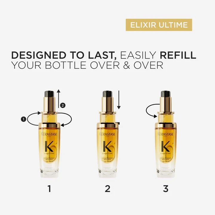 Elixir Ultime Refillable Hydrating Hair Oil 11 Elixir Ultime Refillable Hydrating Hair Oil